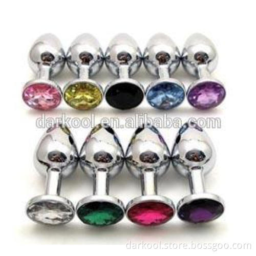 N002/Large Metal Anal Sex Toys Butt Plug For Men/Women,Stainless Steel anal plug big